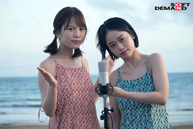 夏全開！ビキニ姿のMINAMOと天宮花南が童貞筆おろしで射精天国