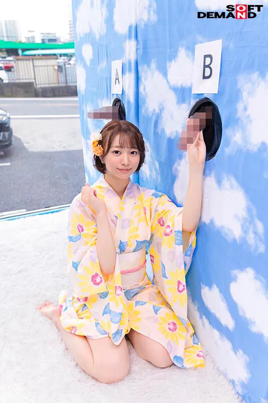 【夏祭りSP】浴衣J〇の羞恥チ○ポ判別